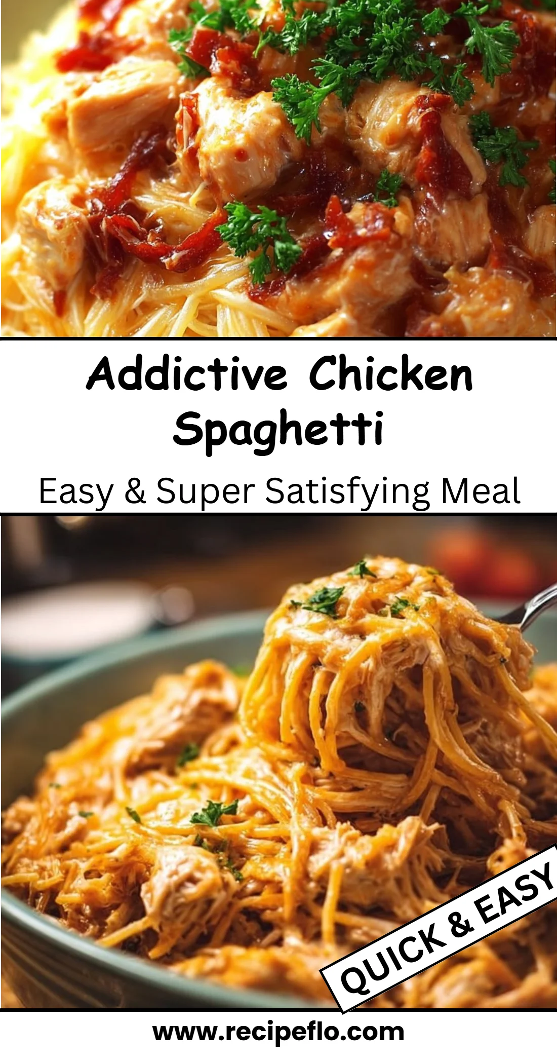 Addictive Chicken Spaghetti