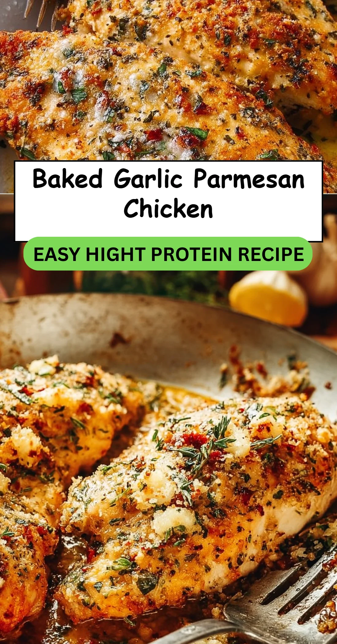 Baked Garlic Parmesan Chicken
