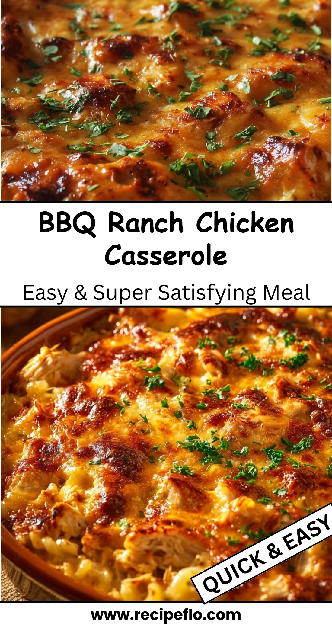 BBQ Ranch Chicken Casserole 4 BBQ Ranch Chicken Casserole