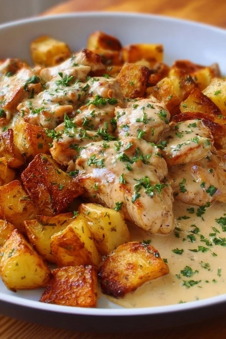 A selection of creamy chicken dishes for comforting meals with rich flavors.