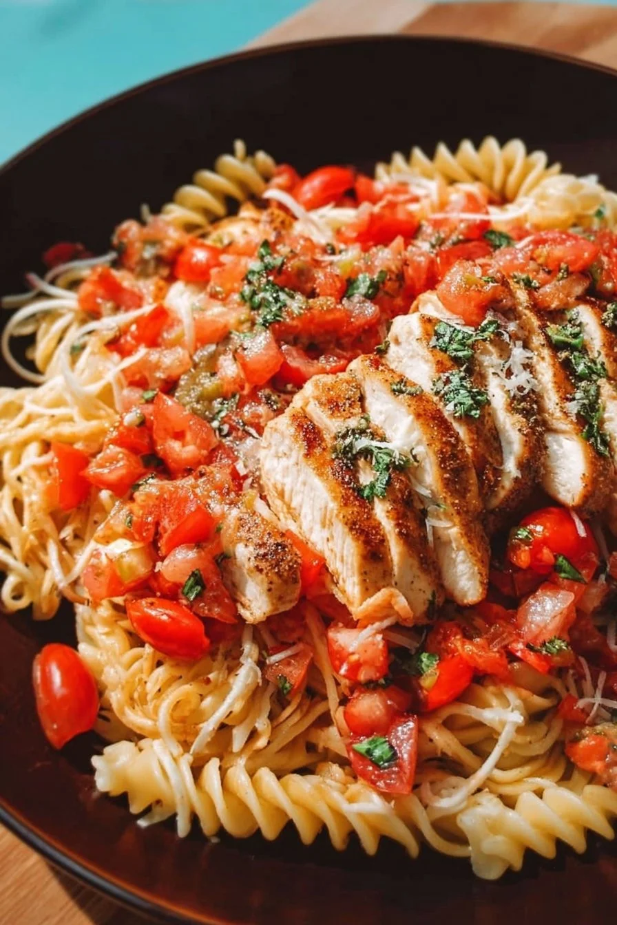 Chicken Bruschetta Pasta