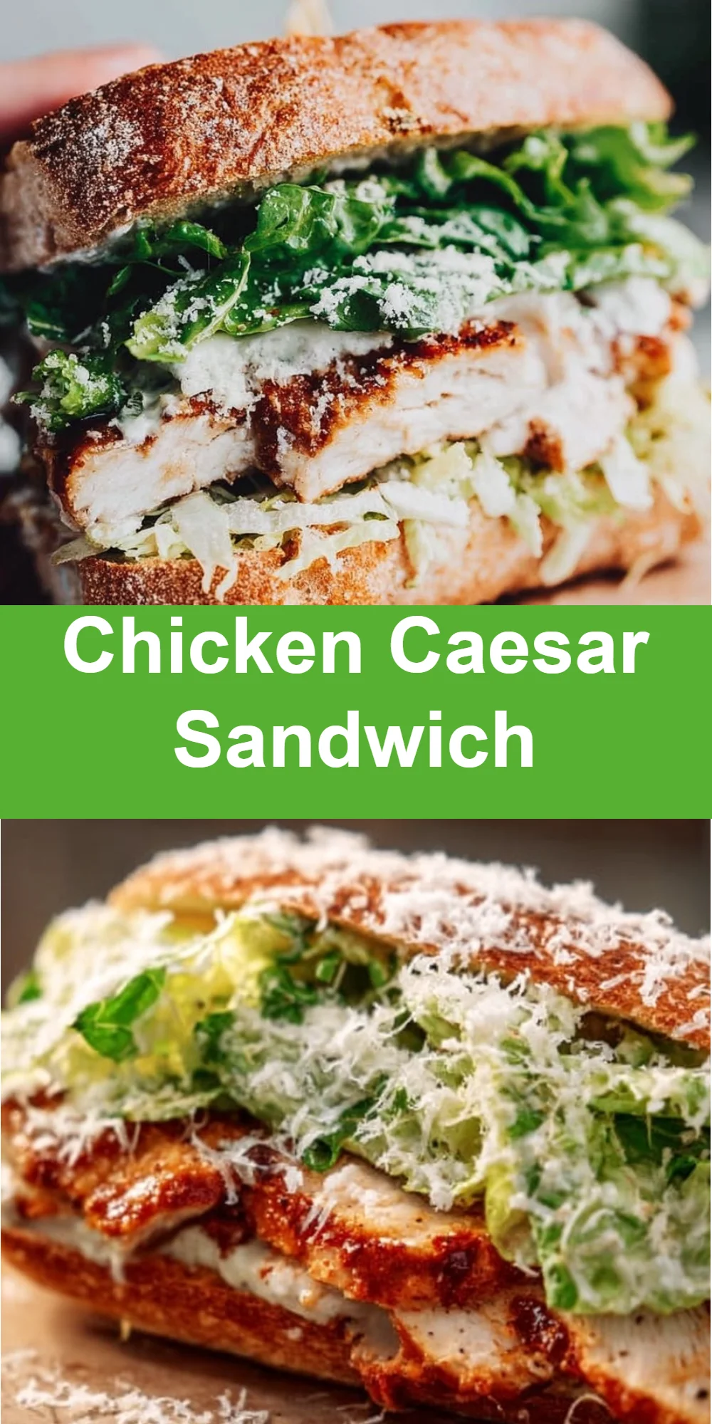 Chicken Caesar Sandwich 4 Chicken Caesar Sandwich