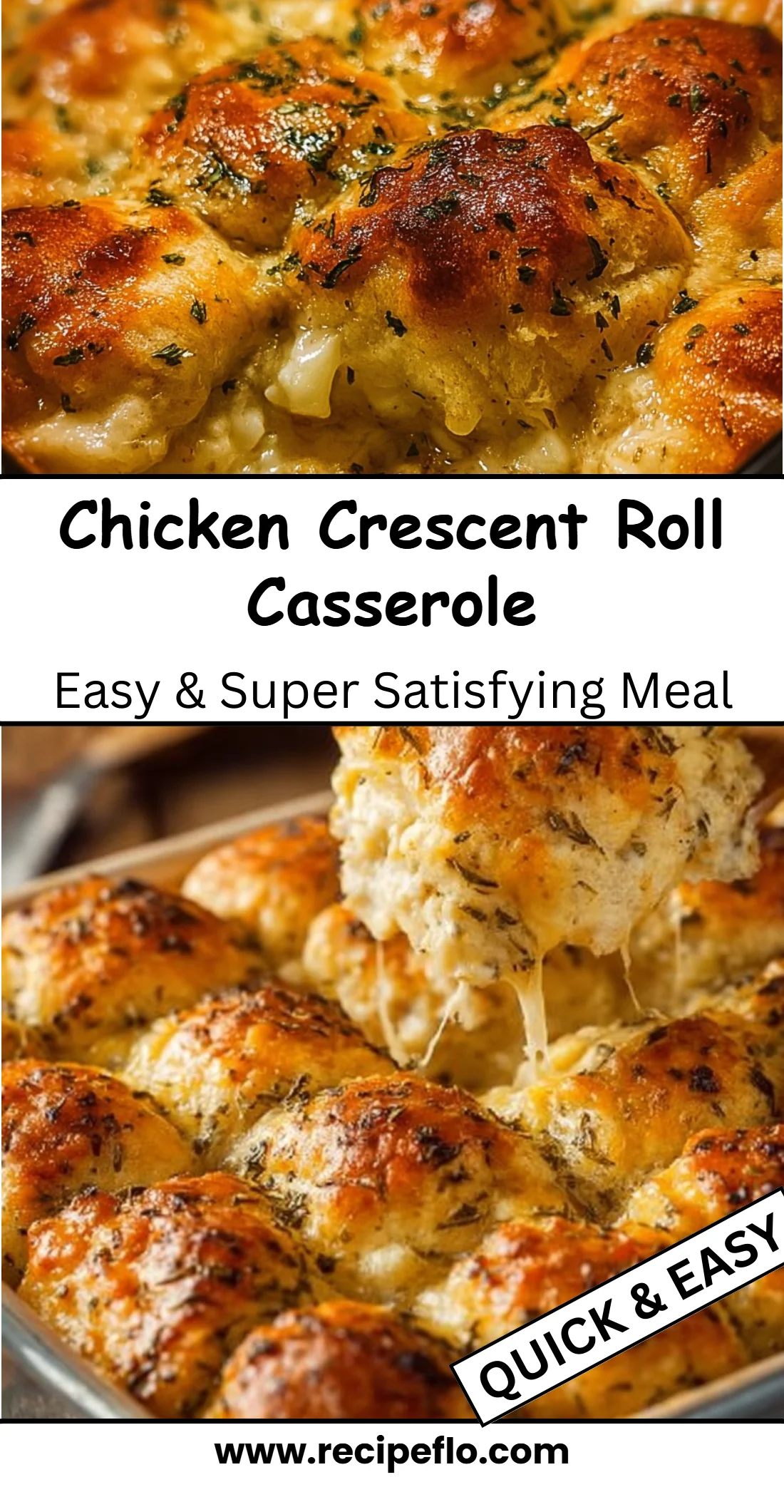 Chicken Crescent Roll Casserole