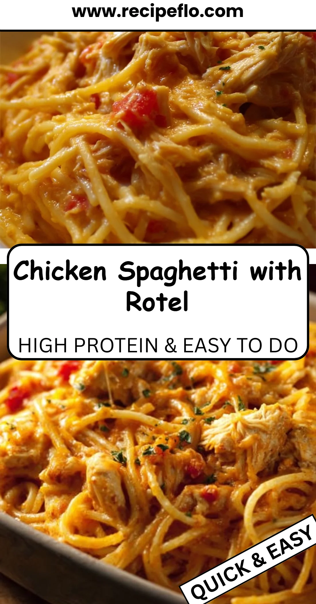 Chicken Spaghetti with Rotel