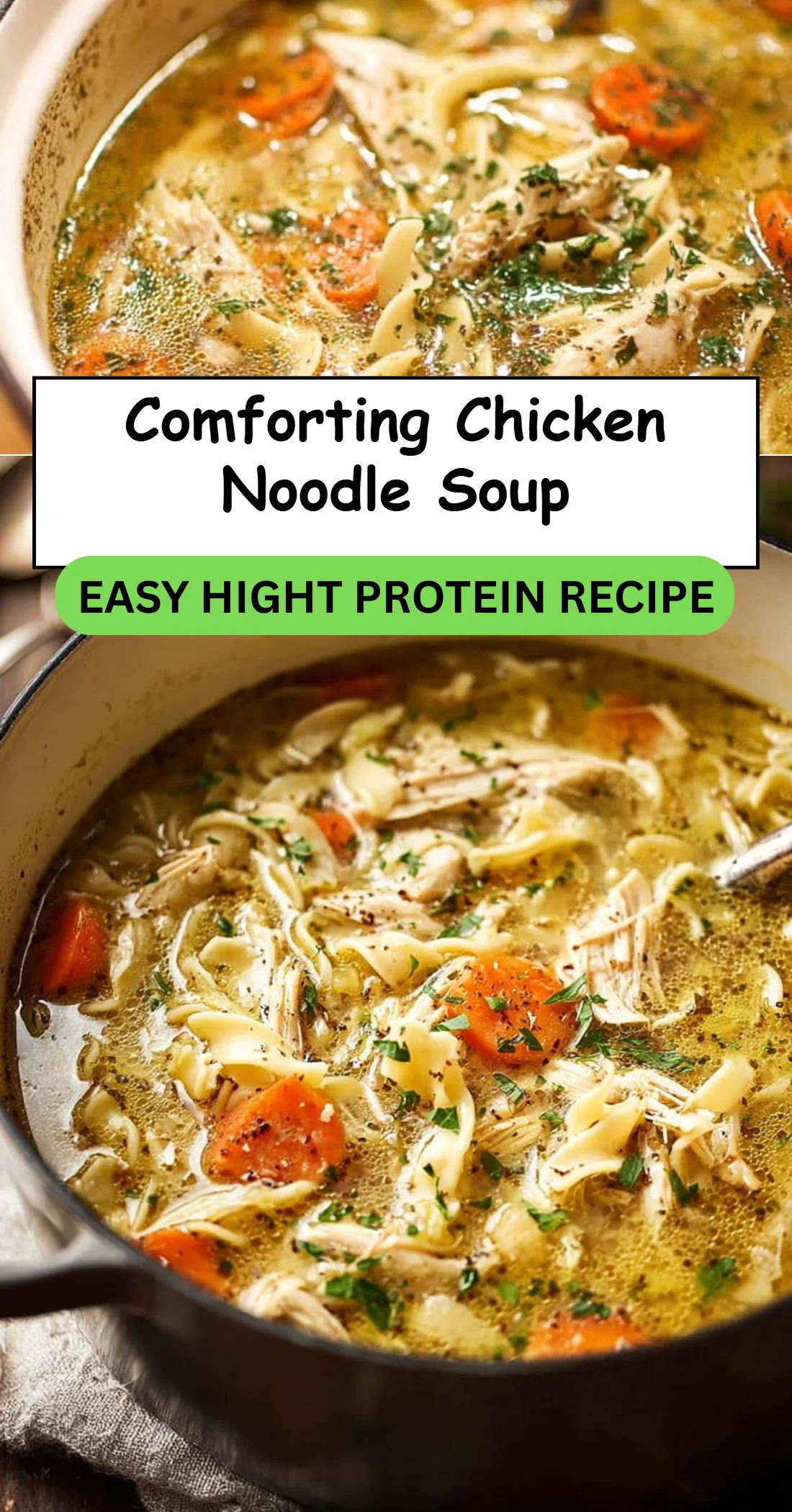 Comforting Chicken Noodle Soup