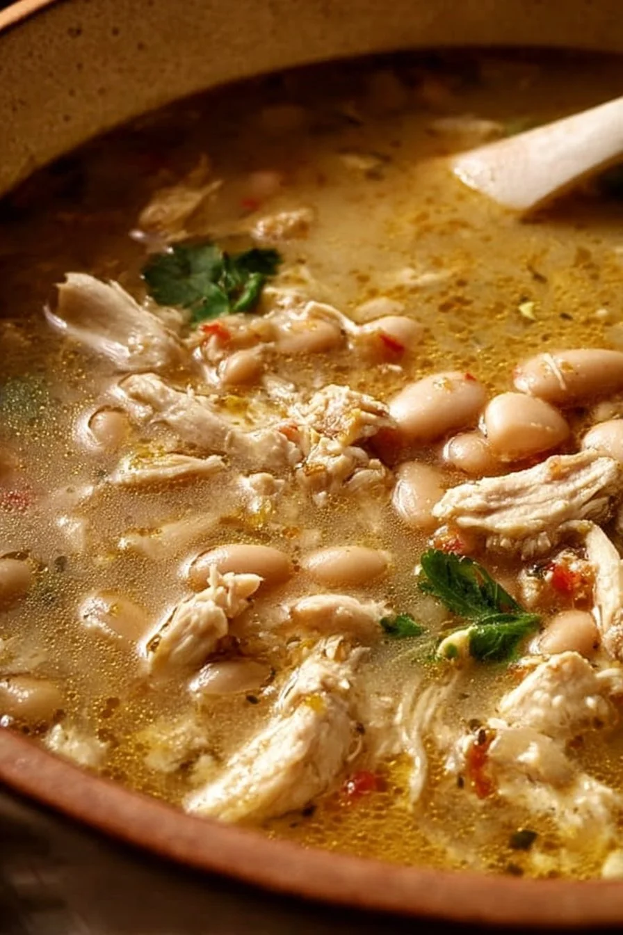 Cozy Dutch Oven White Chicken Chili