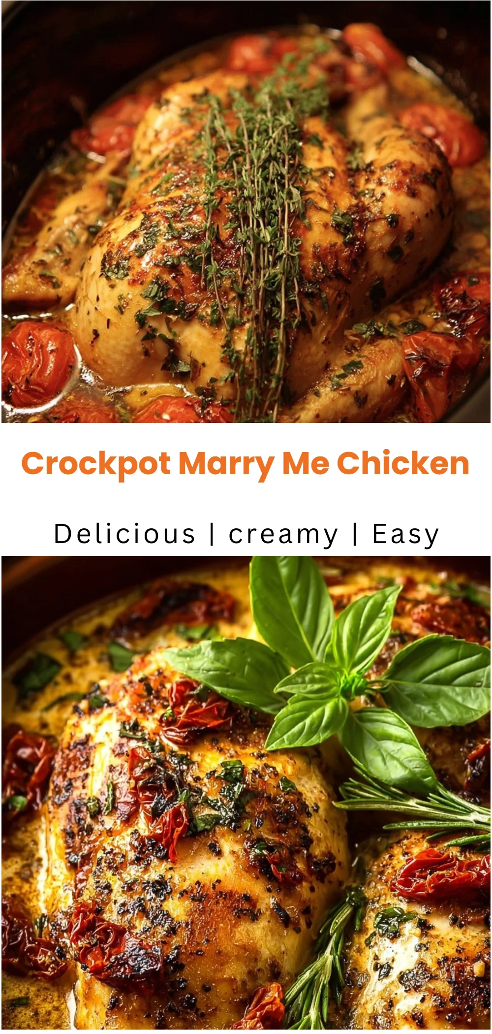 Crockpot Marry Me Chicken