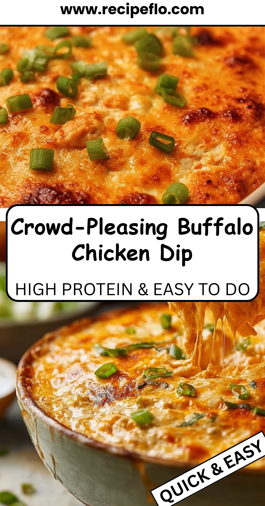 Crowd-Pleasing Buffalo Chicken Dip