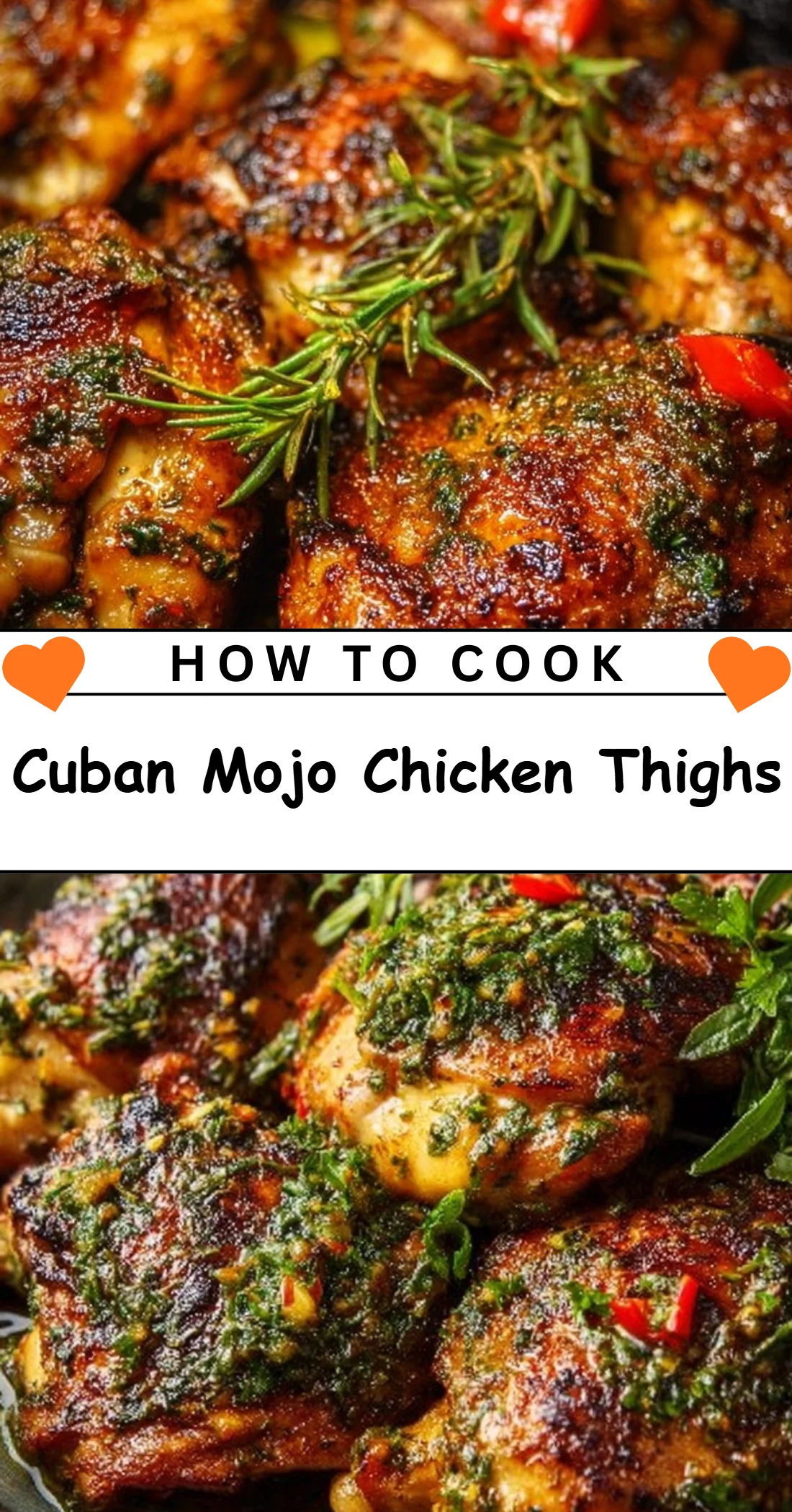 Cuban Mojo Chicken Thighs