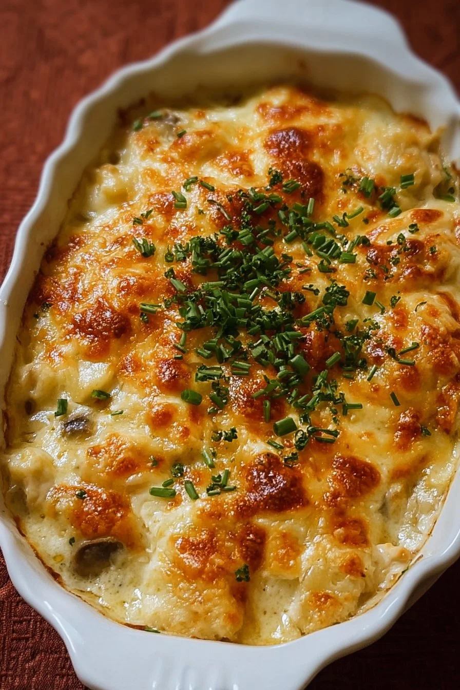 Easy Crack Chicken Casserole 3 Delicious Easy Crack Chicken Casserole served in a dish with ingredients on the side