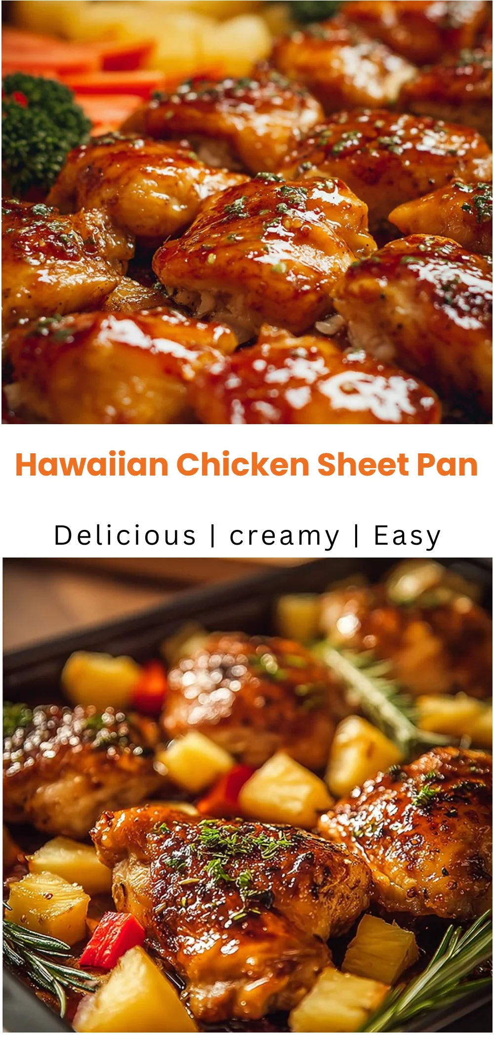 Hawaiian Chicken Sheet Pan 4 Hawaiian Chicken Sheet Pan