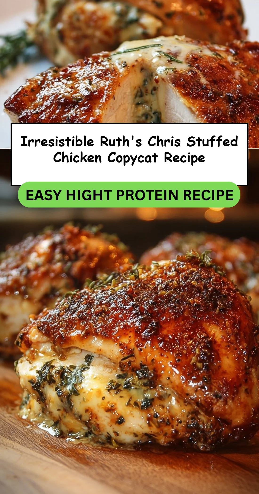 Irresistible Ruth's Chris Stuffed Chicken Copycat Recipe 4 Irresistible Ruth's Chris Stuffed Chicken Copycat Recipe