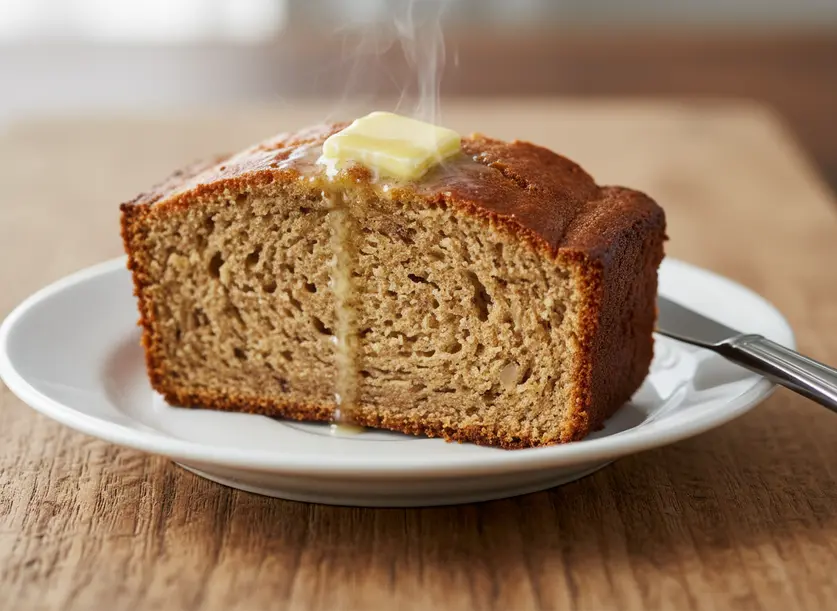 perfect banana bread recipe slice butter