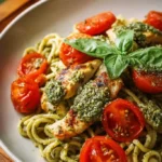 pesto chicken pasta with oven roasted tomatoes 2026 03 26 202652 683x1024 1