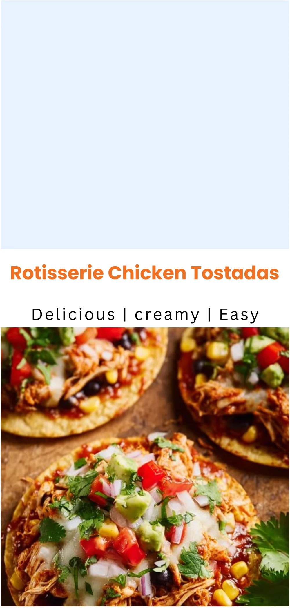 Rotisserie Chicken Tostadas 4 Rotisserie Chicken Tostadas