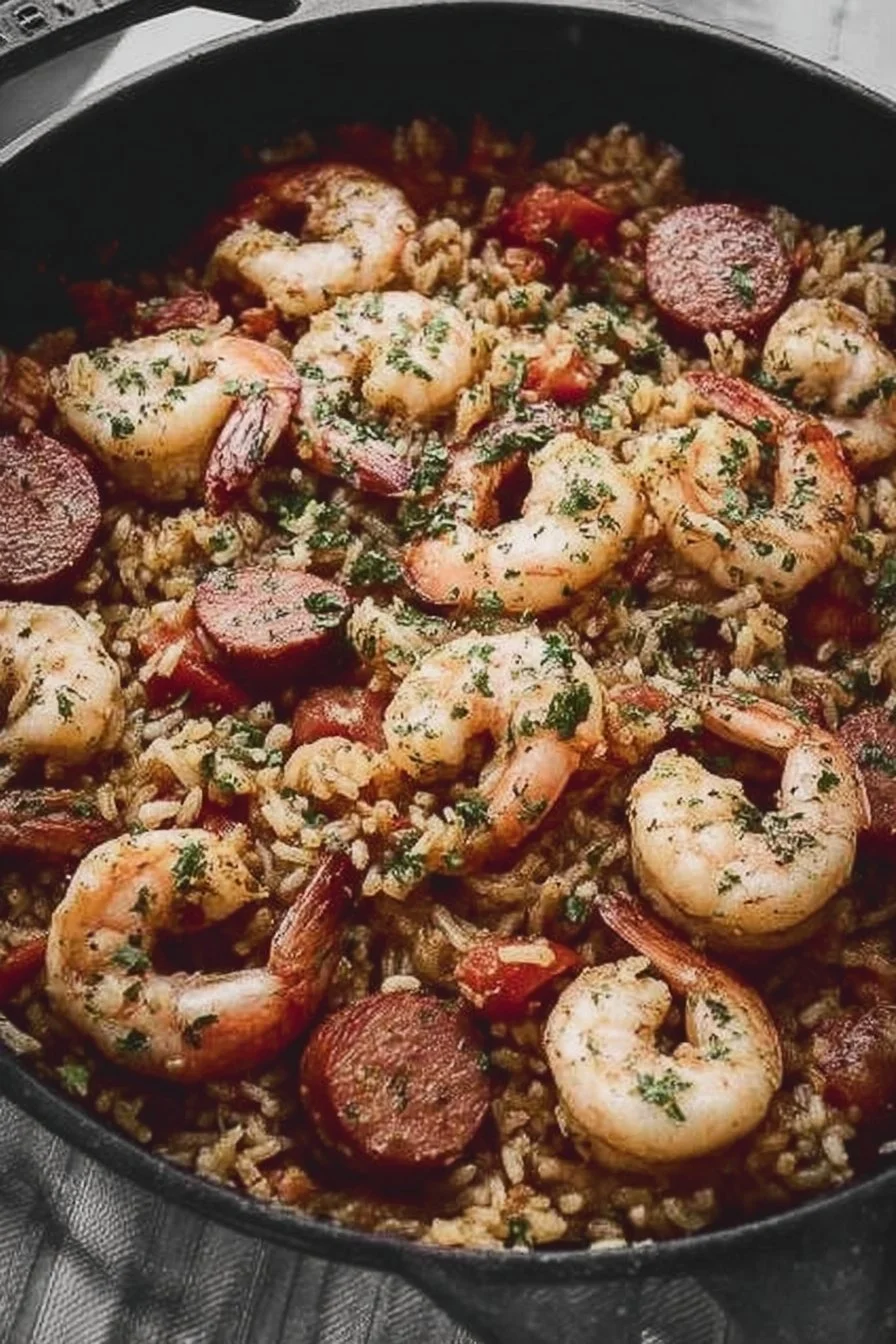 Shrimp and Sausage Jambalaya