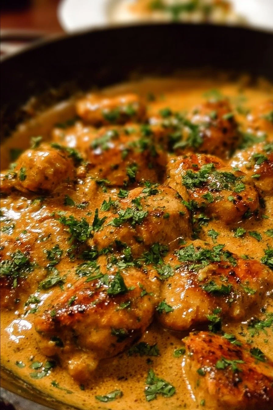 Texas Roadhouse Butter Chicken Skillet 2 Texas Roadhouse Butter Chicken Skillet served with garnishes