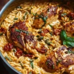 The Creamiest Sun-Dried Tomato Chicken Orzo 3 the creamiest sun dried tomato chicken orzo 2026 03 04 214123 683x1024 1