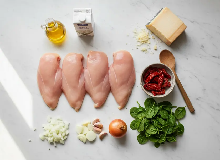 tuscan chicken recipe ingredients